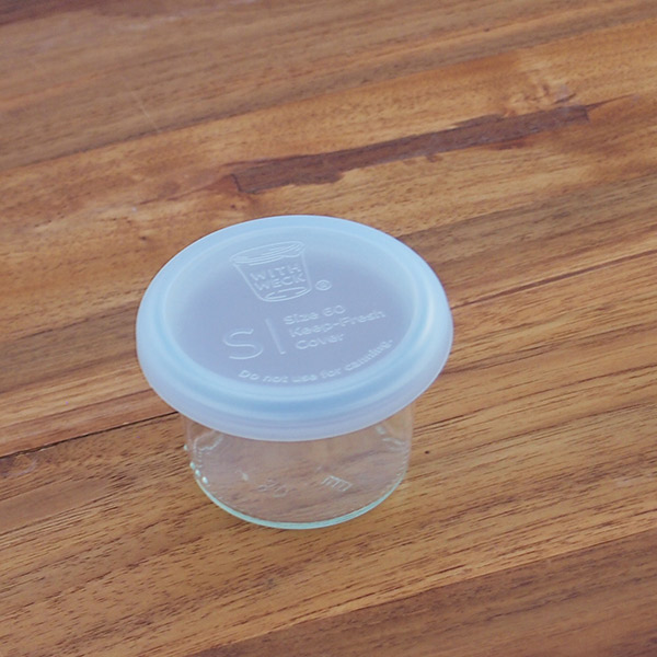 ウェック　シリコンキャップ　クリア　S　/　WECK