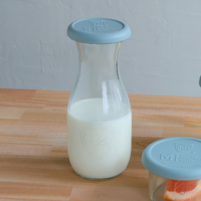 ウェック　シリコンキャップ　グレイッシュブルー　S　/　WECK