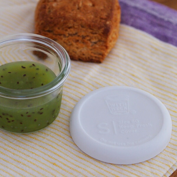 ウェック　シリコンキャップ　ホワイト　S　/　WECK