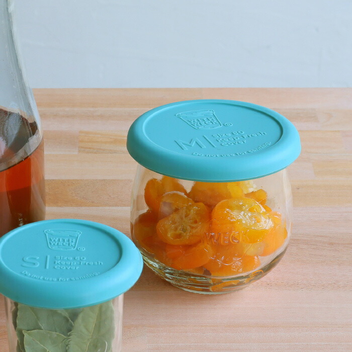 ウェック　シリコンキャップ　アンティークグリーン　M　/　WECK