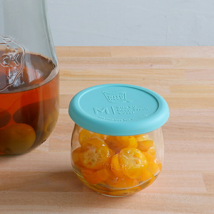 ウェック　シリコンキャップ　アンティークグリーン　M　/　WECK