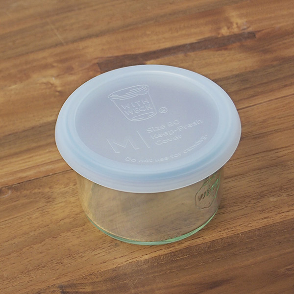 ウェック　シリコンキャップ　クリア　M　/　WECK