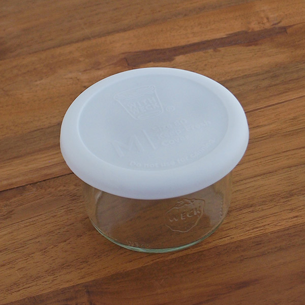 ウェック　シリコンキャップ　ホワイト　M　/　WECK