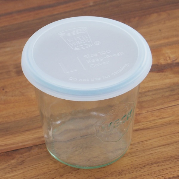 ウェック　シリコンキャップ　クリア　L　/　WECK