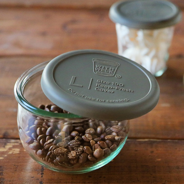 ウェック　シリコンキャップ　オリーブグレー　L　/　WECK