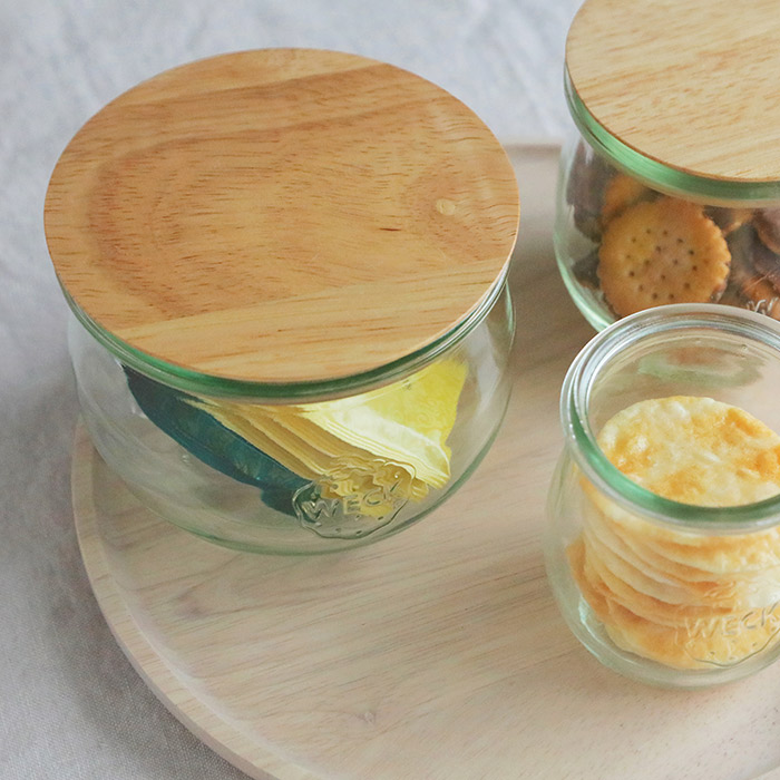 ウェック　木のふた　L　/　WECK