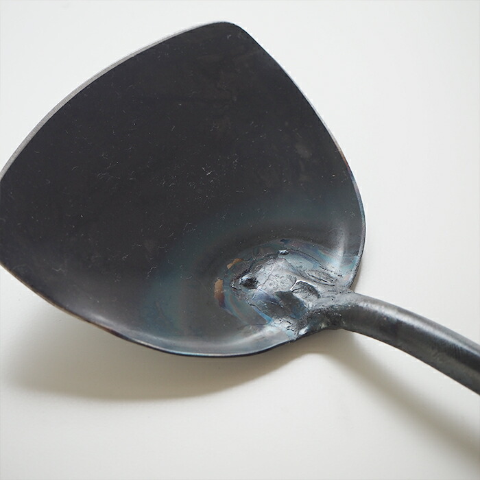 【公式】山田工業所　中華ヘラ　パイプ柄　（小）　空焚き済み