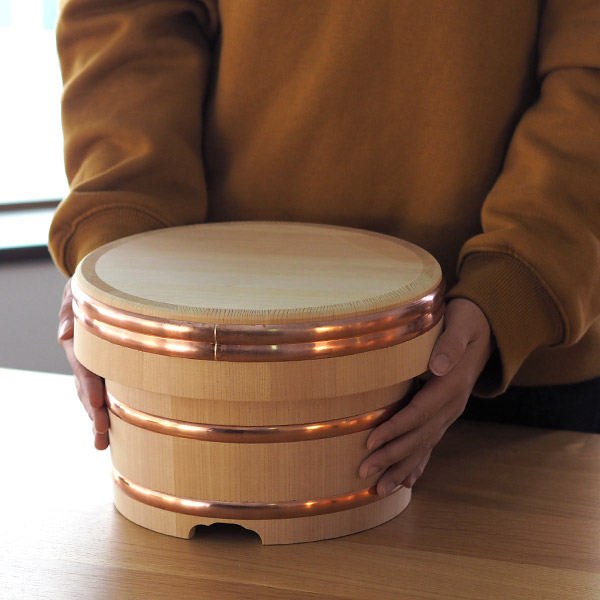 山一　江戸びつ　21cm　4合