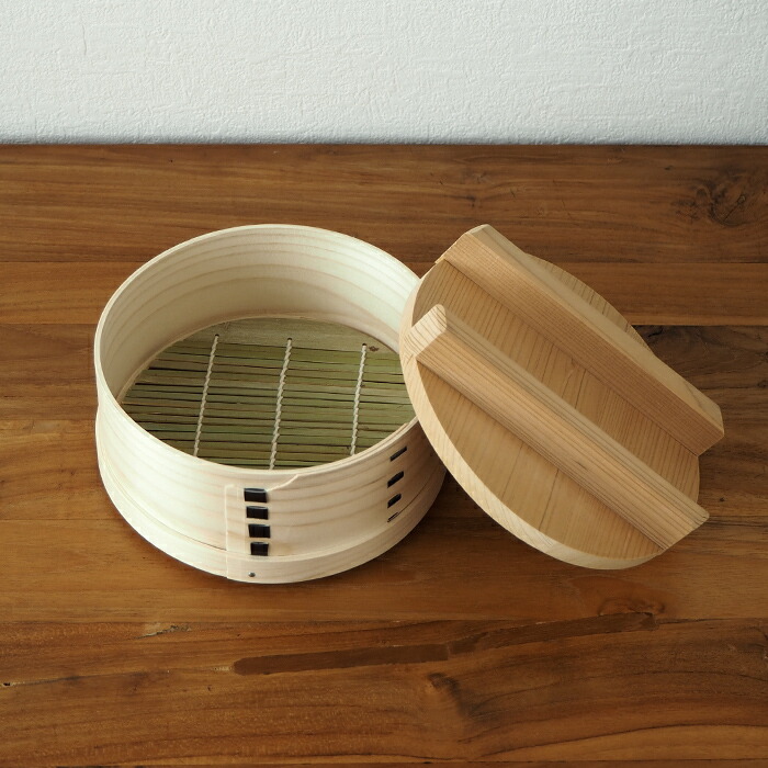山一　ミニ和せいろ　18cm　身＆蓋セット