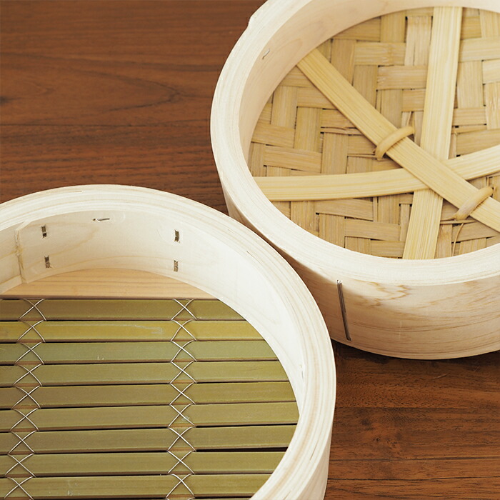 山一　ひのき中華せいろ　のせ蓋　24cm　身＆蓋セット