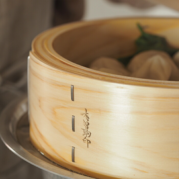 山一　ひのき中華せいろ　のせ蓋　24cm　身のみ　（段追加用）