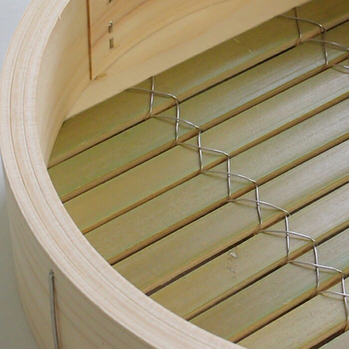 山一　ひのき中華せいろ  のせ蓋　21cm　身のみ　（段追加用）