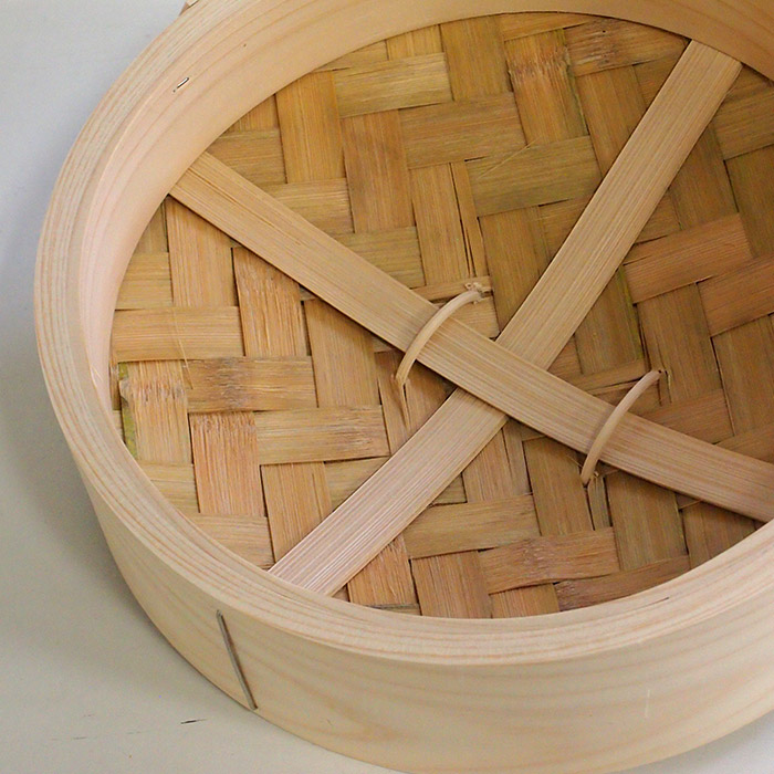 山一　ひのき中華せいろ  のせ蓋　21cm　身＆蓋セット