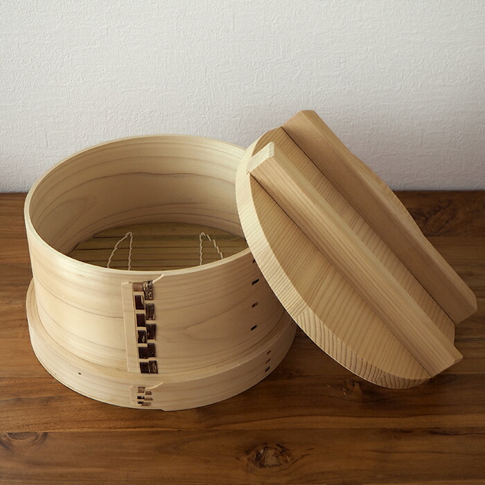 山一　特級和せいろ　27cm　身＆蓋セット