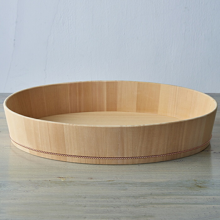 ■山一　楕円の飯台　大　専用蓋付