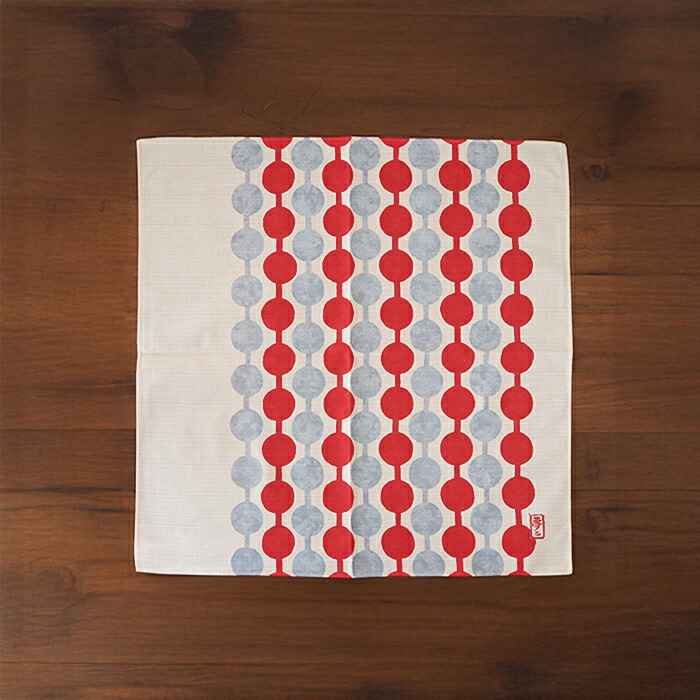 むす美　チーフ　竹久夢二　つなぎだんご　48cm　アカ