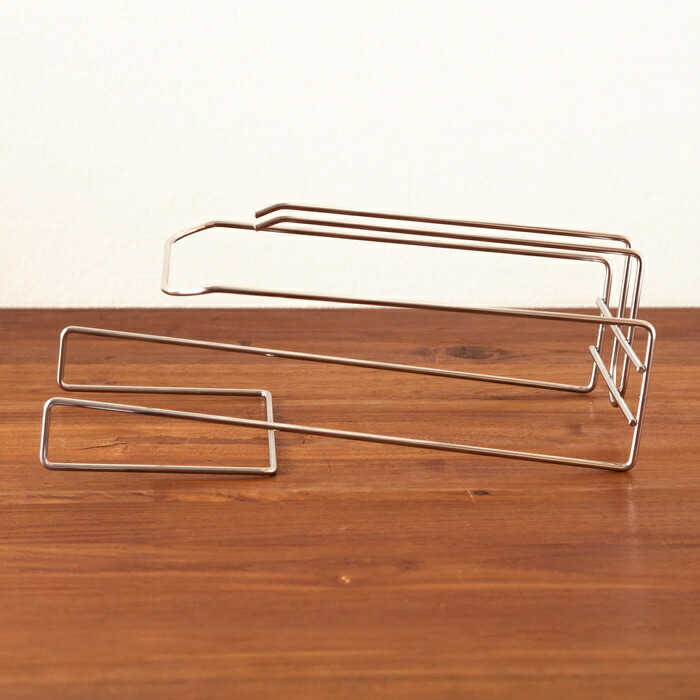 ヨシカワ　せいろも干せる吊り戸棚用引っ掛けラック