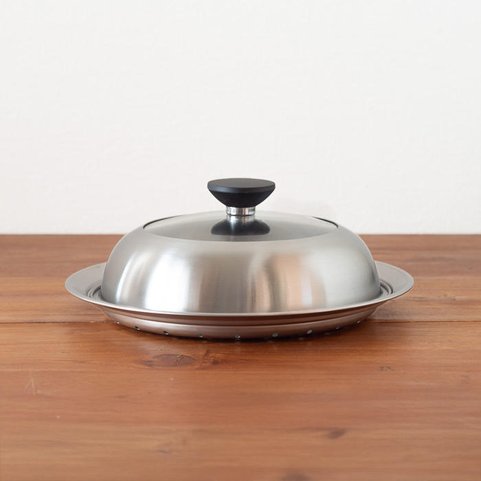 ヨシカワ　見える！フライパン用蒸し器　20～22cm用